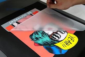 print and ship ready to press custom dtf heat transfers