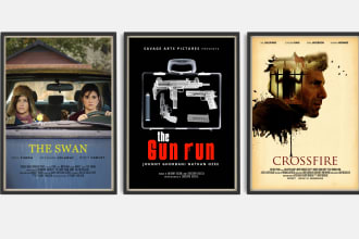 do movie poster or film poster within 24 hour