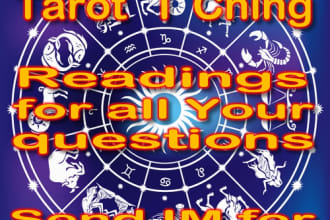 advice You with astrology, tarot cards or I Ching readings