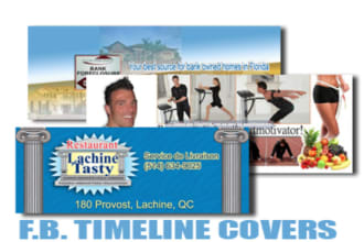 design your facebook cover or any social site with stock photo