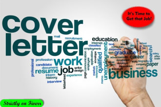 draft professional cover letter for your job application