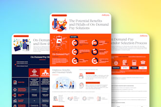 create a top quality professional infographic design