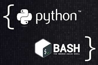 write python or bash scripts to automate tasks
