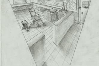 draw your your dream room, or future room in 3d