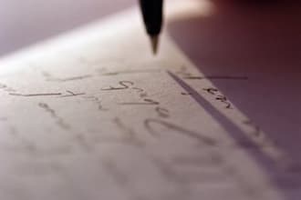 review your manuscript/writing and give feedback