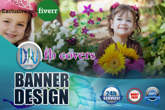design Professional Facebook, Website Banners for you