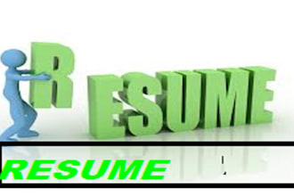 design a Resume and CV for you