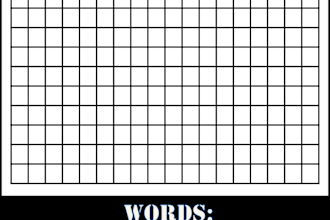 create a personalized word search