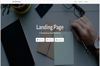 Top 5!  create an attractive wordpress landing page