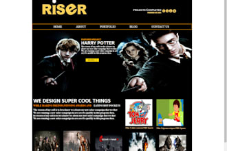 make a responsive website for the company