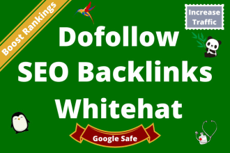 build high quality dofollow SEO backlinks link building google top ranking