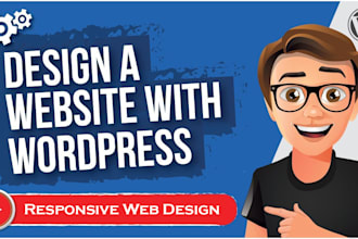redesign and create a responsive, bespoke wordpress website