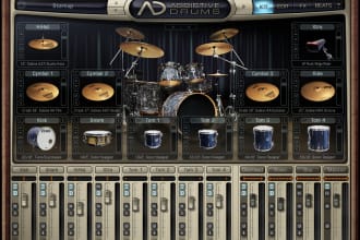 program high quality realistic drums for your song