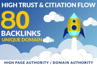 do 80 top quality manual high da blog comments backlinks