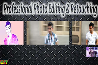 edit and retouch photos