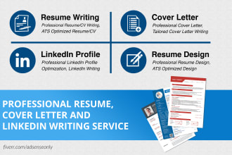 provide job winning cv, resume, cover letter writing service