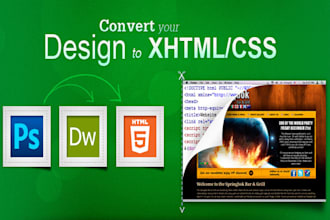 convert PSD to bootstrap