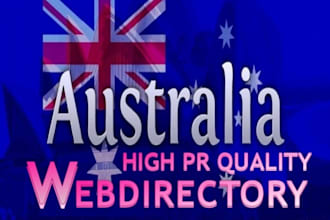 submit 25 australia high pr web directory submission