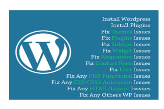 fix wordpress issues in real quick