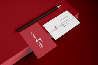 design outstanding, business card design