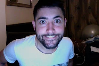 record a 1 min Creepy Video Message