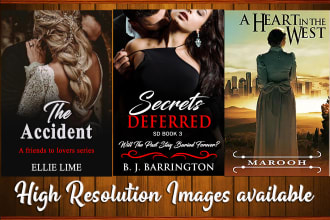 design high quality  erotica or romance book cover