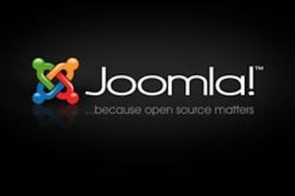 install and customize JOOMLA component, module, plugin and template for 1 hour