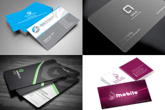 design Creative Business card just in 20 hours with free stationery
