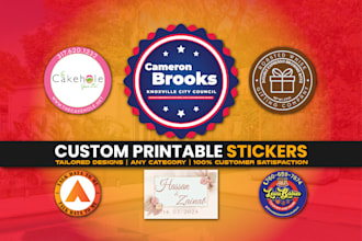 design amazing custom stickers