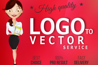 convert logo to vector, vectorize, digitize