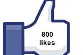 provide  808 faebook likes from US or European to 2 faebook fanpages with 380 to 420 liikes per page within 6 hours