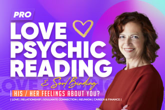do a love psychic reading and bind souls spiritually