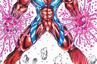 draw you as a SUPERHERO