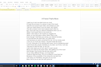 proofread 500 words or less