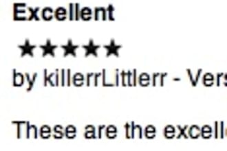 write 5 excellent reviews for your iPhone app