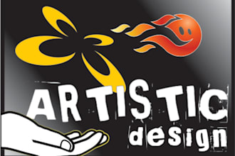 design any eye catching logo for you
