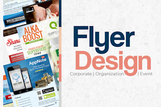 design custom flyer or poster