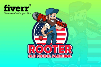 design custom mascot or cartoon logo