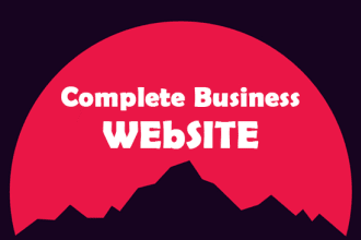 design Complete Static Business Website