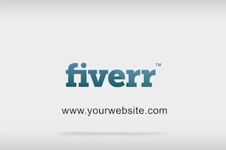 [level2]make a elegant intro video for your logo