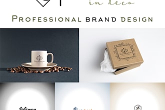 create atractive and AMAZING logo in 4 hours