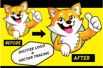 do digitizing logo in adobe illustrator