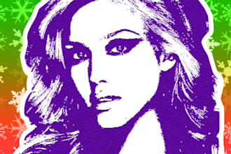 make an artistic profile picture of you