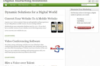 build a professional, responsive wordpress website