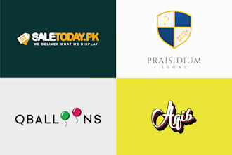 design a flat business logo