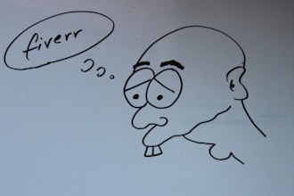 swipe draw my cartoon character, and write your message on a whiteboard