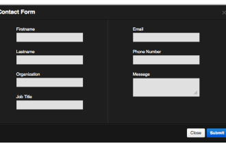 create a contact form or any kind of form for you
