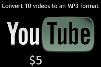convert any youtube videos to any audio format