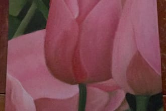 realistically pastel any flower of your choice