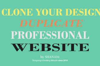 clone redesign or transform canva framer website design into wordpress